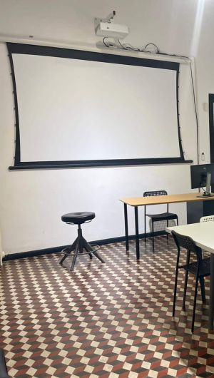 sala meeting Genova proiettore